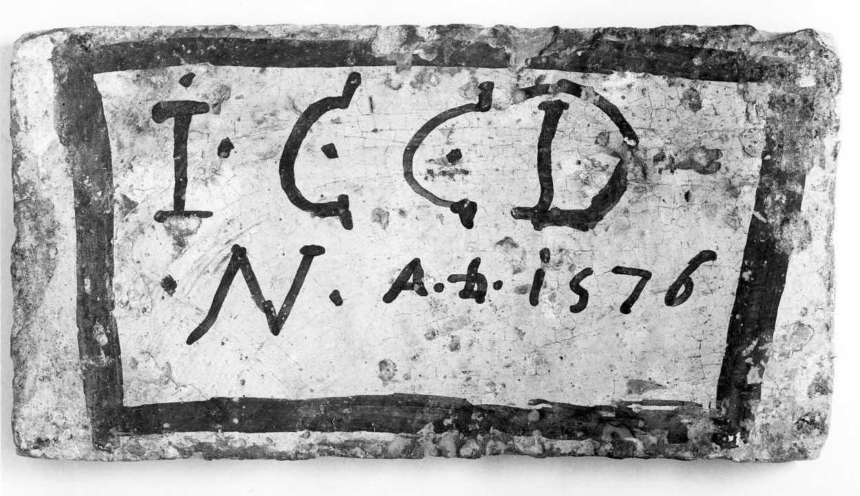 mattonella - bottega Italia meridionale (sec. XVI)