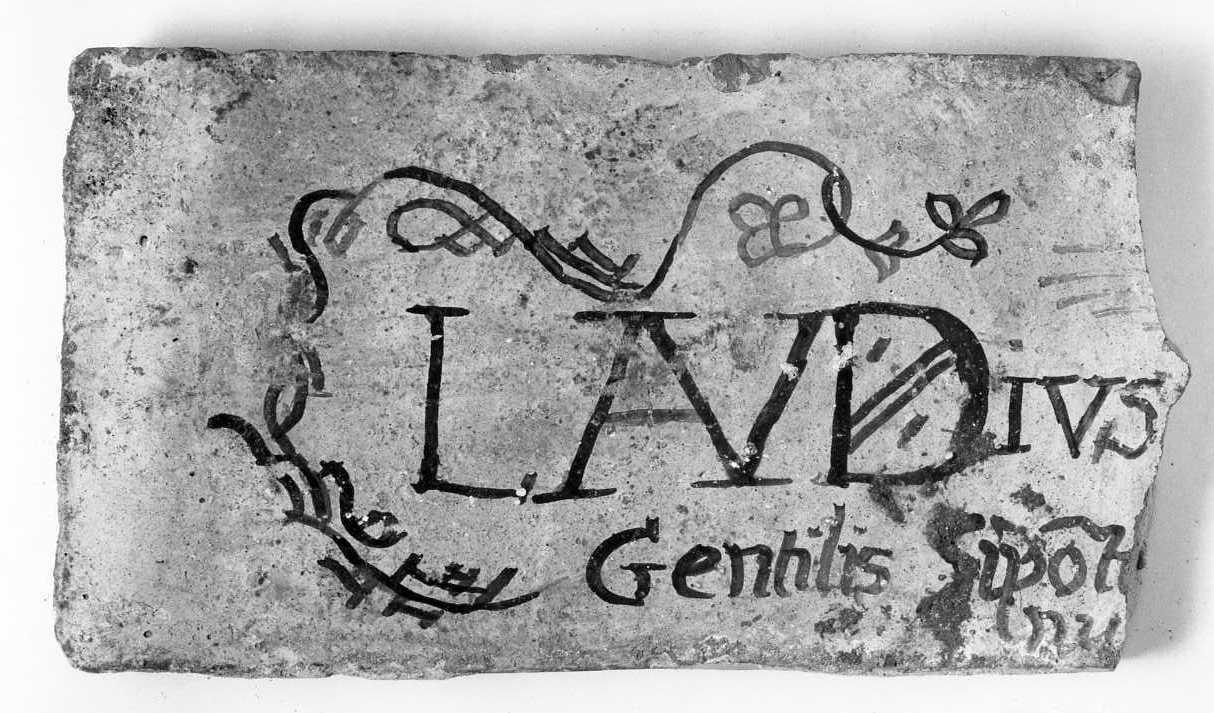mattonella di Gentile Claudio (sec. XVI)