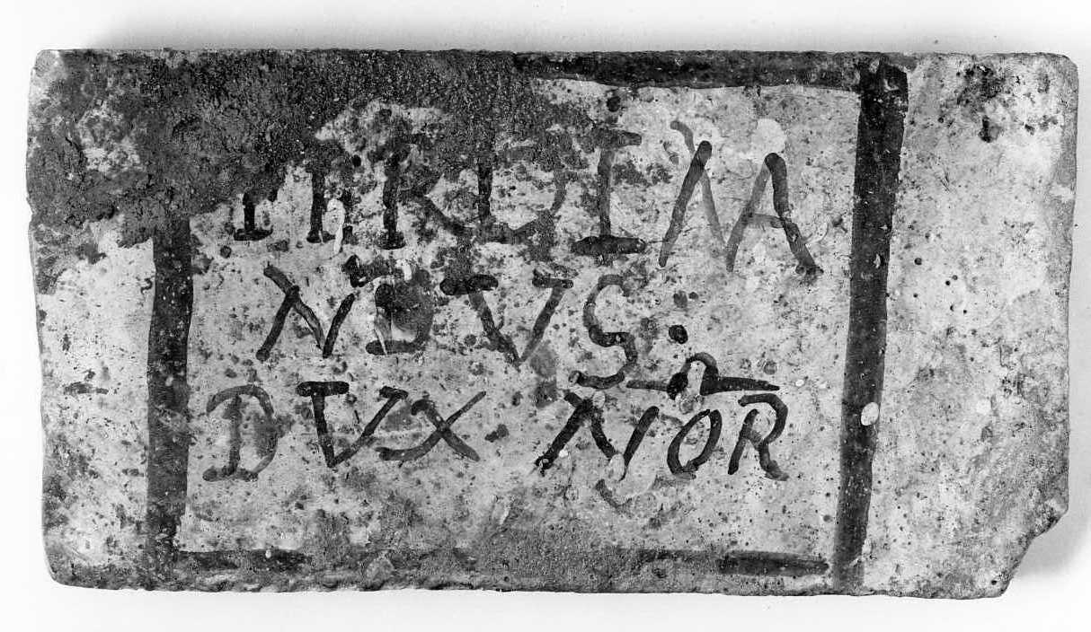 mattonella - bottega Italia meridionale (sec. XVI)