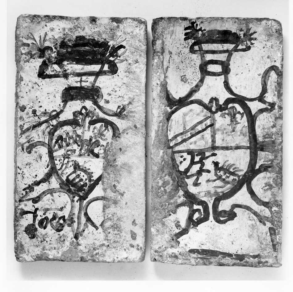 mattonella, serie - bottega Italia meridionale (sec. XVI)