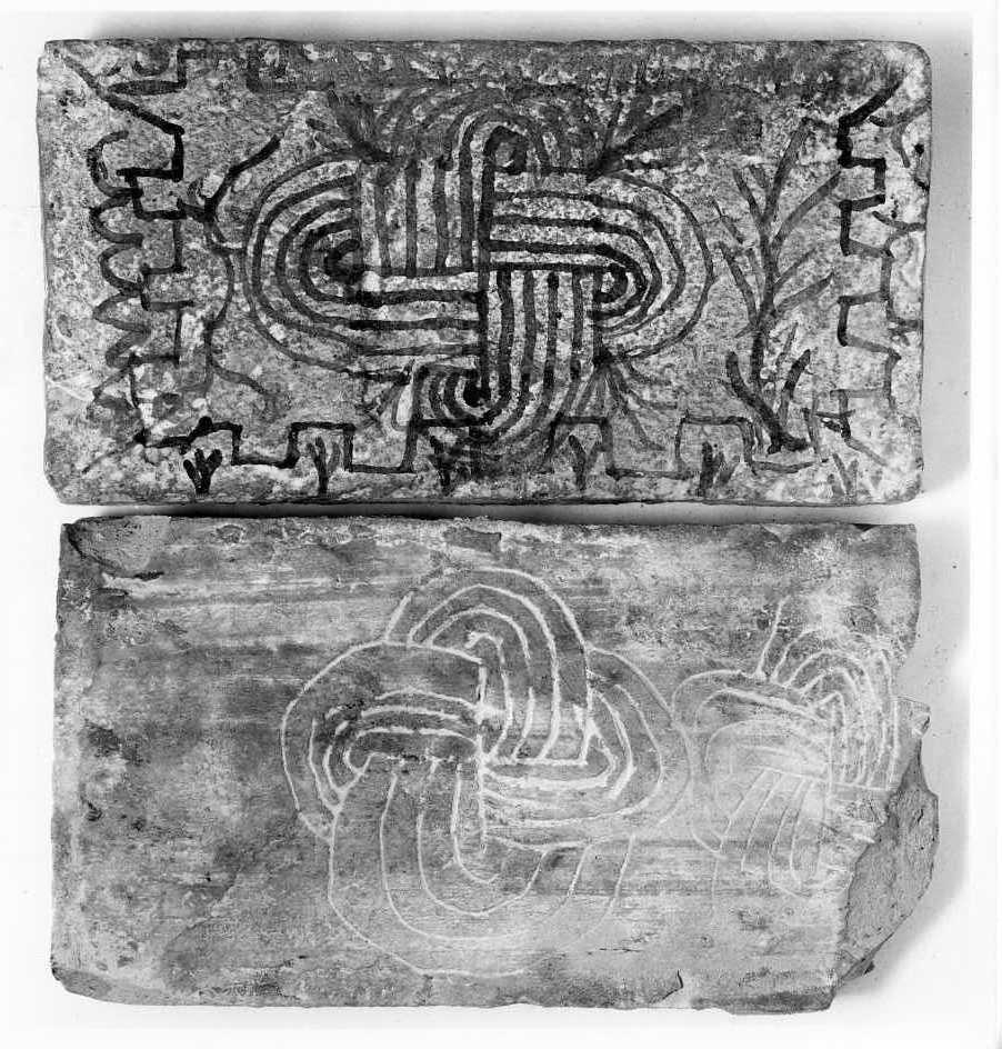 mattonella, serie - bottega Italia meridionale (sec. XVI)