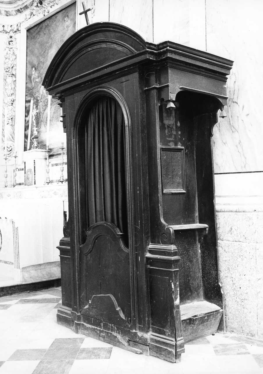 confessionale, coppia - bottega molisana (sec. XIX)