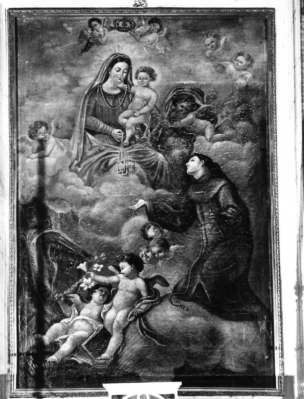 Madonna del Carmelo (dipinto) - ambito napoletano (secc. XVIII/ XIX)