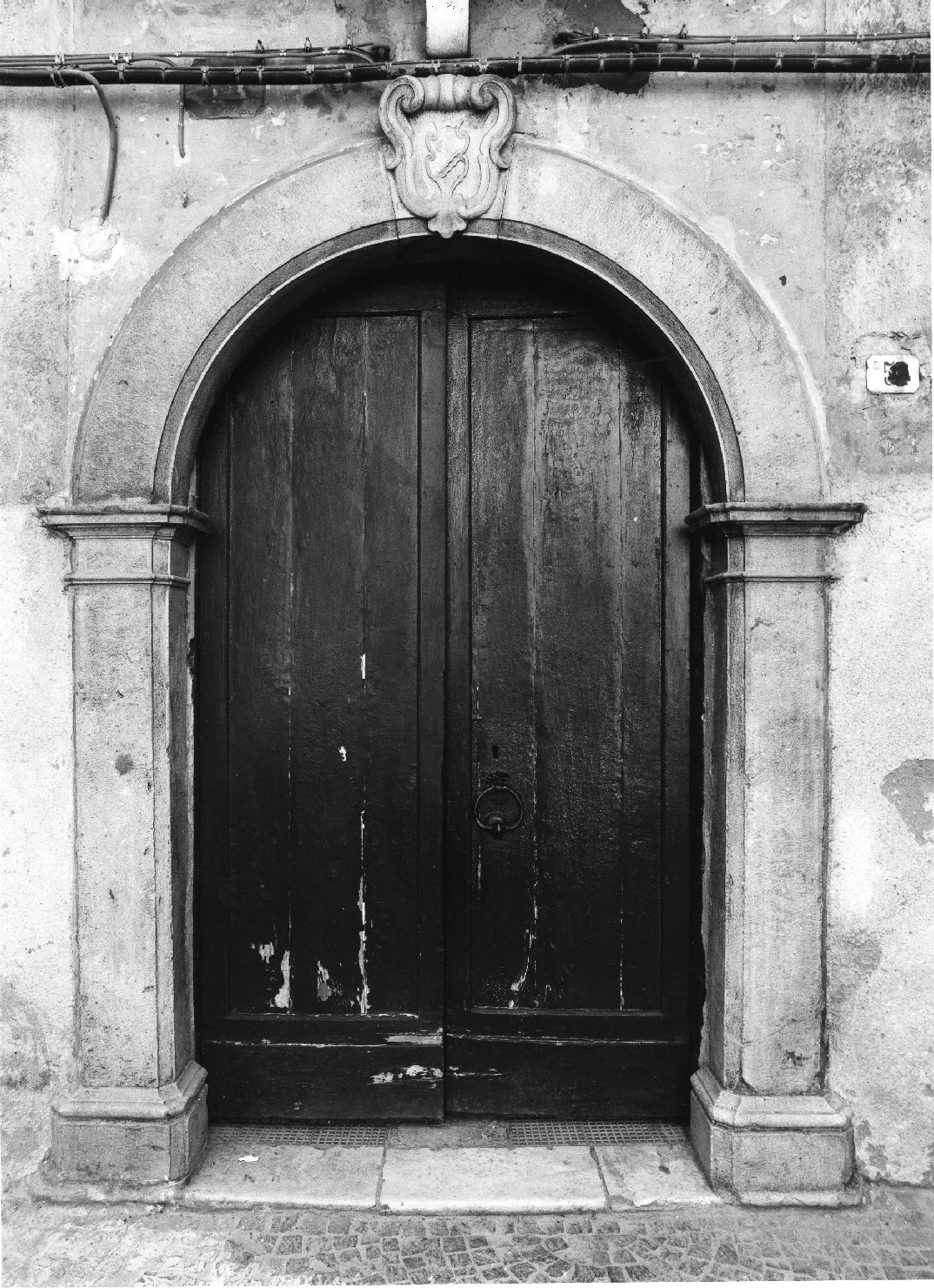 portale - ad arco - bottega molisana (sec. XVIII)