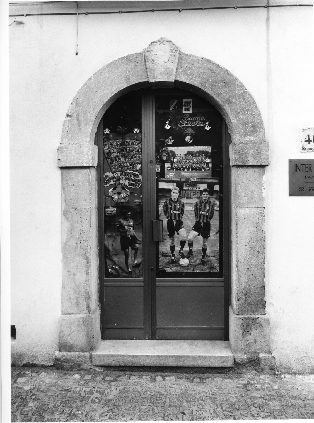 portale - ad arco, elemento d'insieme - bottega molisana (sec. XIX)