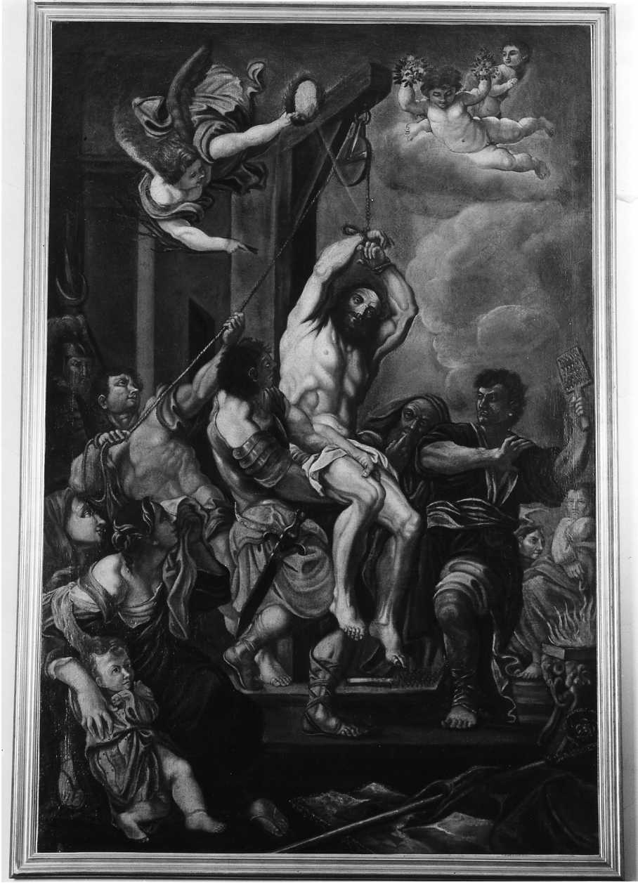 Martirio di San Biagio (dipinto, opera isolata) - ambito napoletano (sec. XVII)