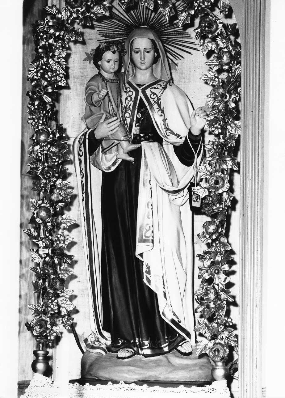 Madonna del Carmelo (statua) - bottega molisana (sec. XX)