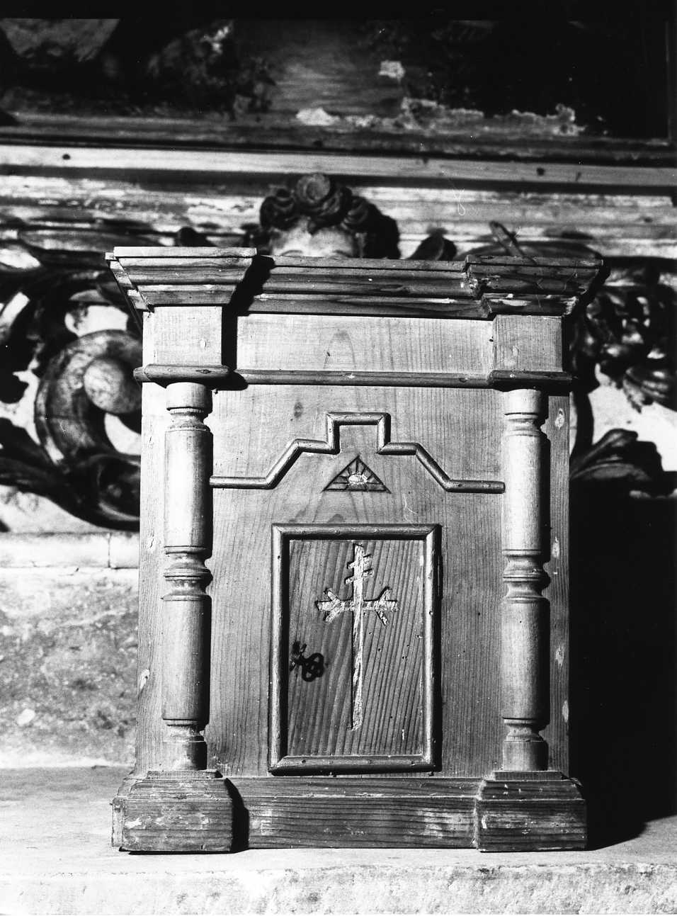 tabernacolo - bottega molisana (sec. XX)