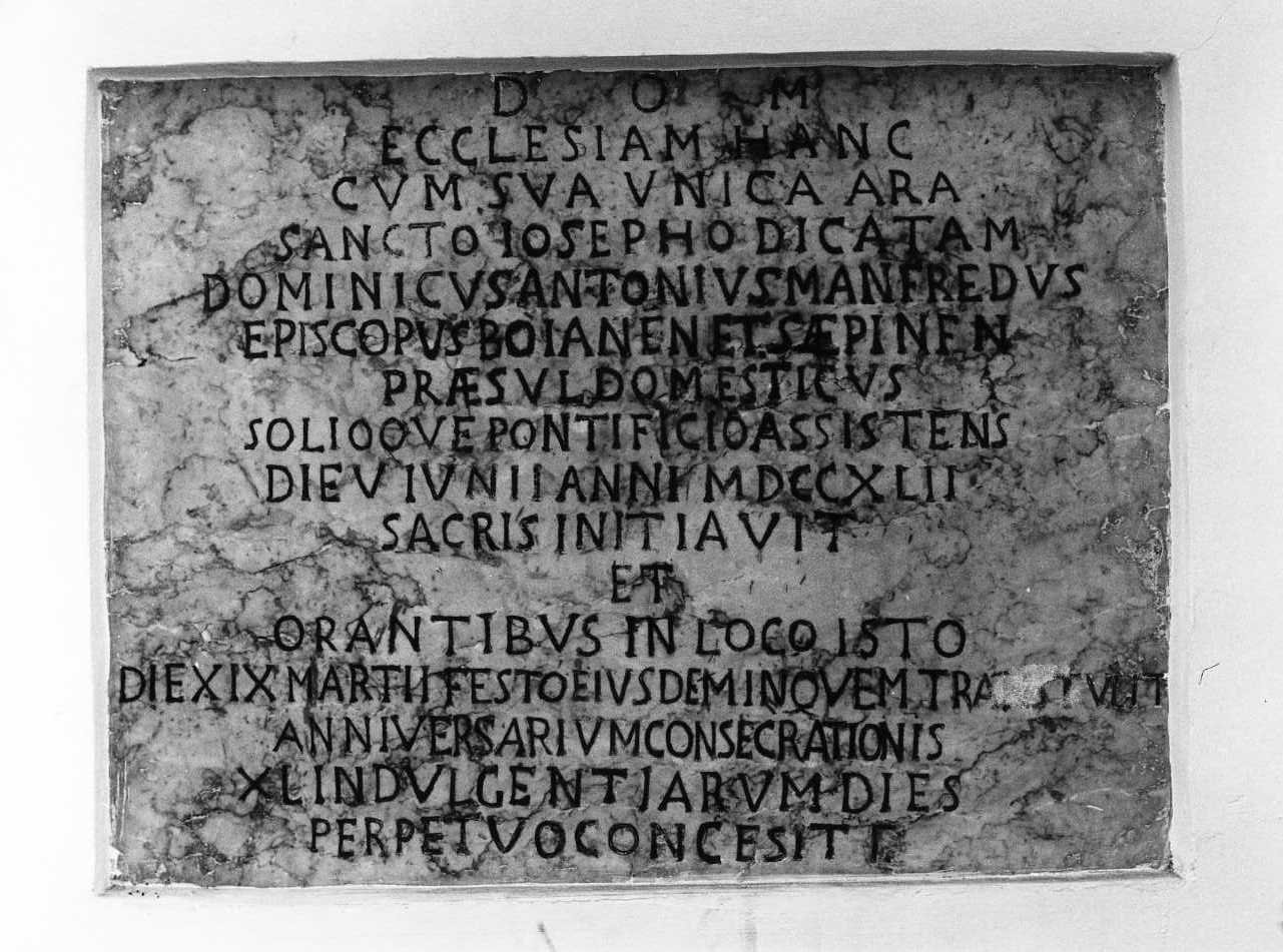 lapide - bottega molisana (sec. XVIII)