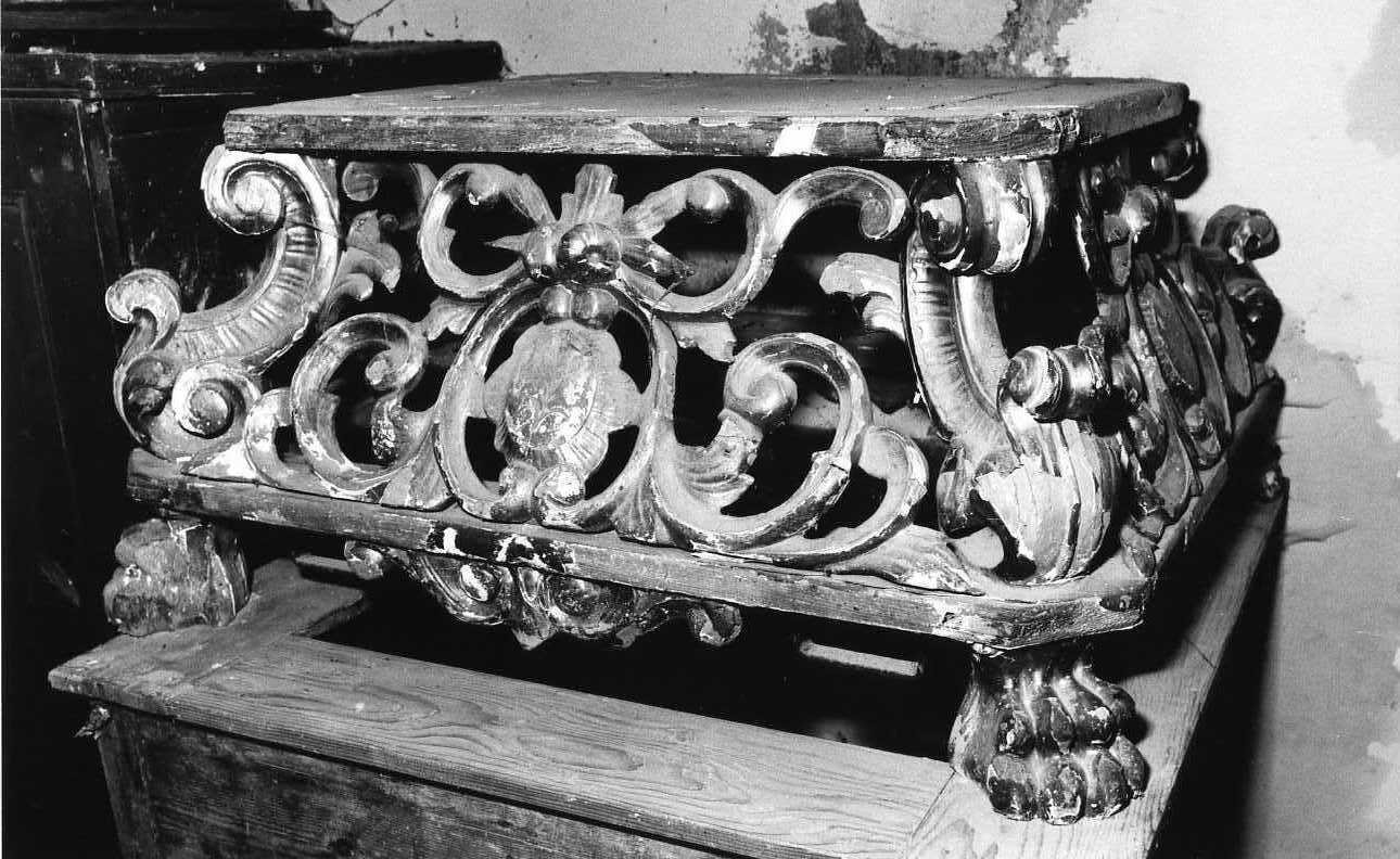 base processionale - bottega napoletana (seconda metà sec. XVIII)