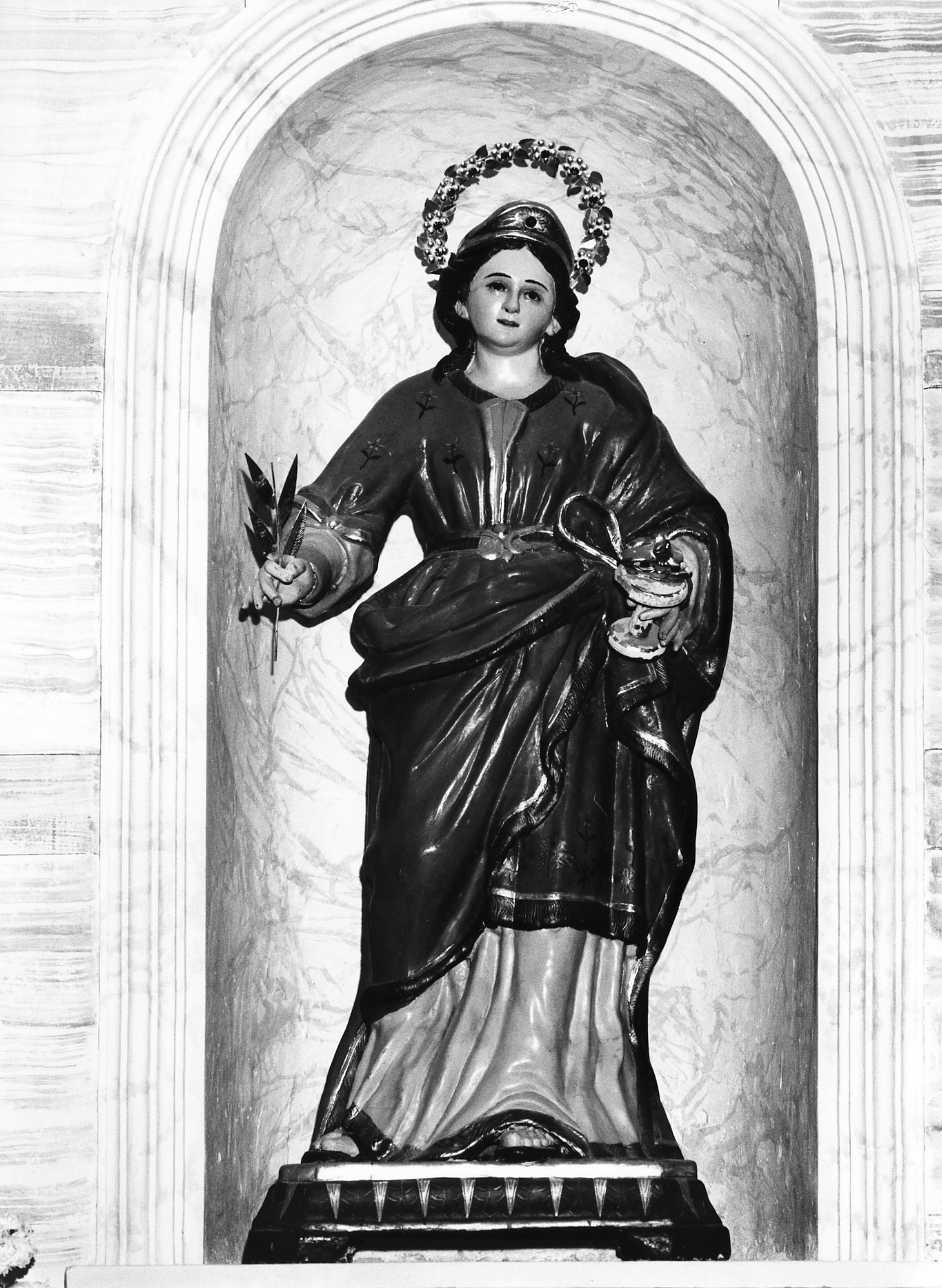 Santa Lucia (statua) di Labbate Emilio (sec. XX)