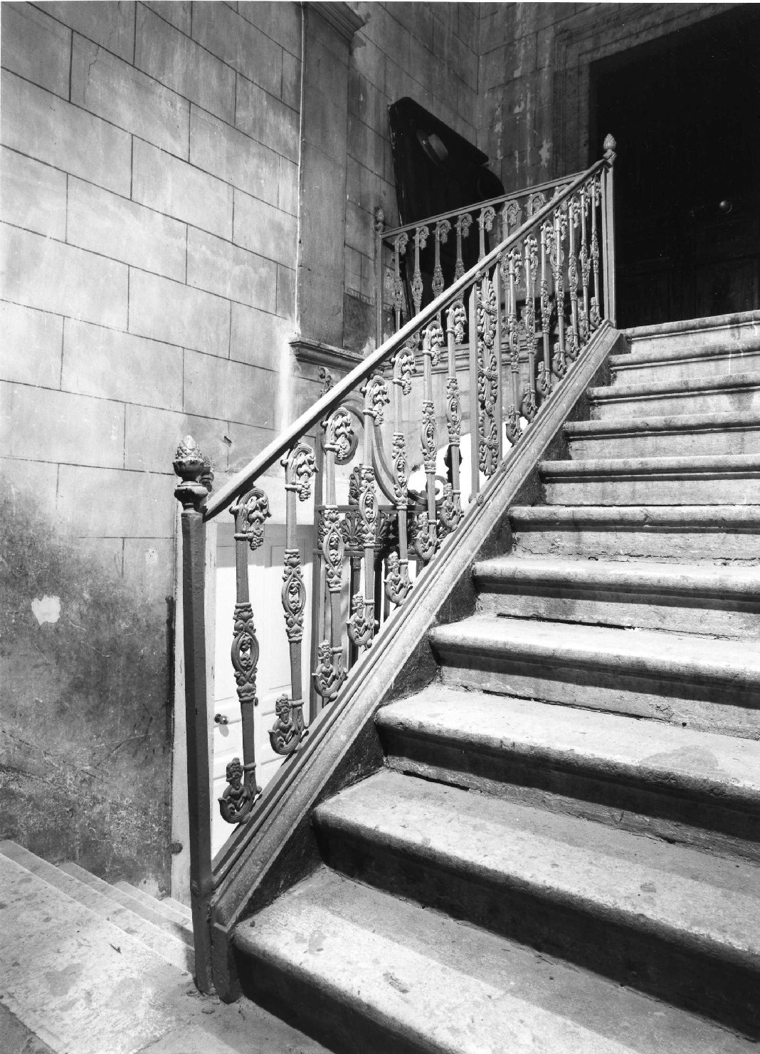 ringhiera di scala - bottega molisana (sec. XIX)