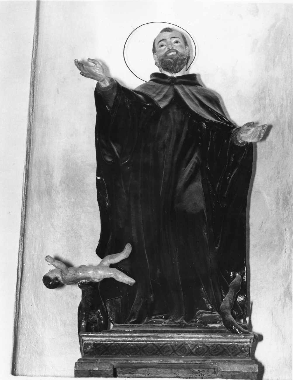 San Domenico Di Cocullo (statua) - bottega molisana (secc. XVIII/ XIX)