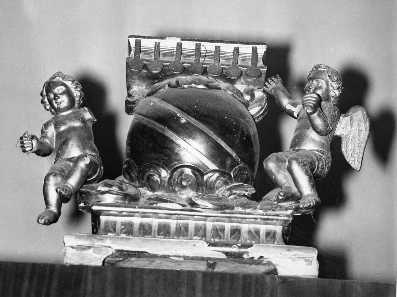 tronetto per esposizione eucaristica - bottega molisana (secc. XVIII/ XIX)