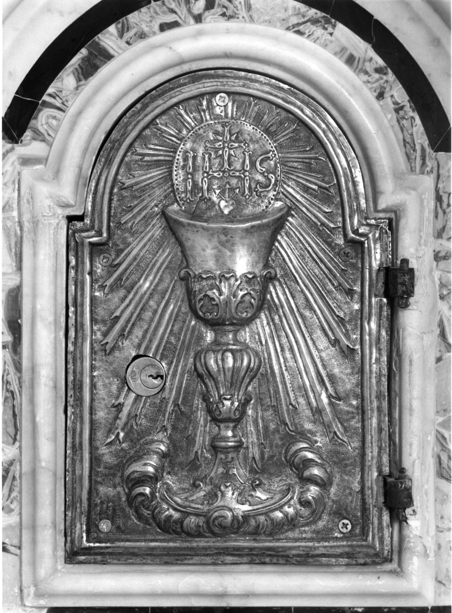 sportello di tabernacolo - bottega Italia meridionale (seconda metà sec. XVIII)