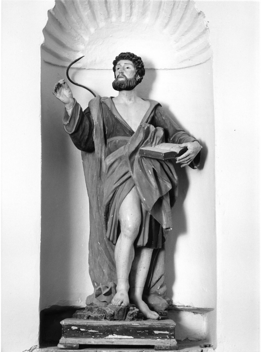 San Matteo Evangelista (statua) - bottega molisana (secc. XVIII/ XIX)