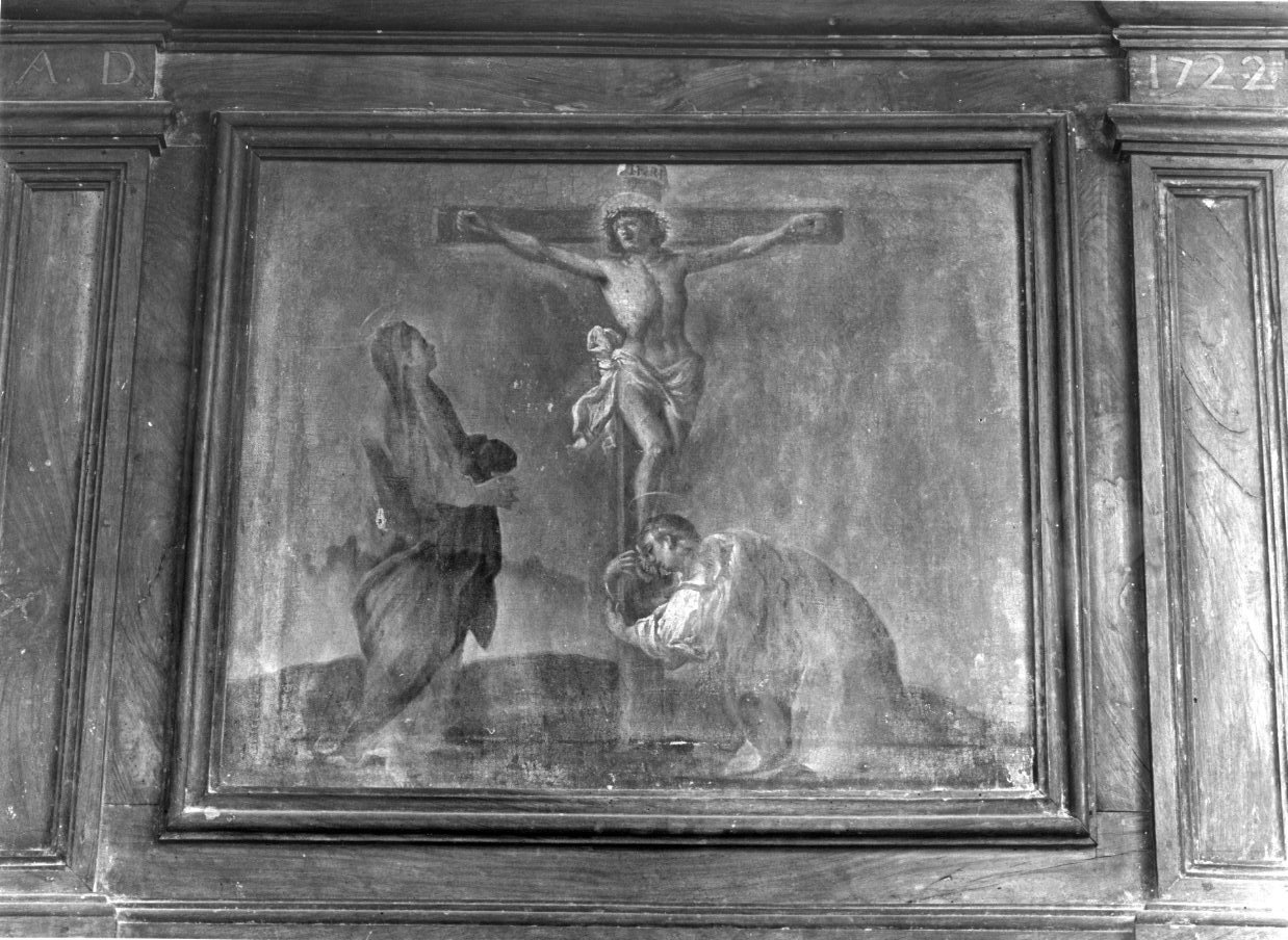 crocifissione (dipinto) - ambito Italia meridionale (primo quarto sec. XVIII)