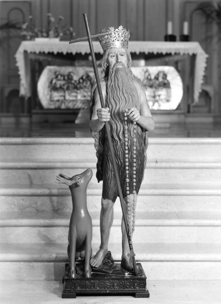 Sant'Onofrio (statua) - bottega molisana (sec. XVII)