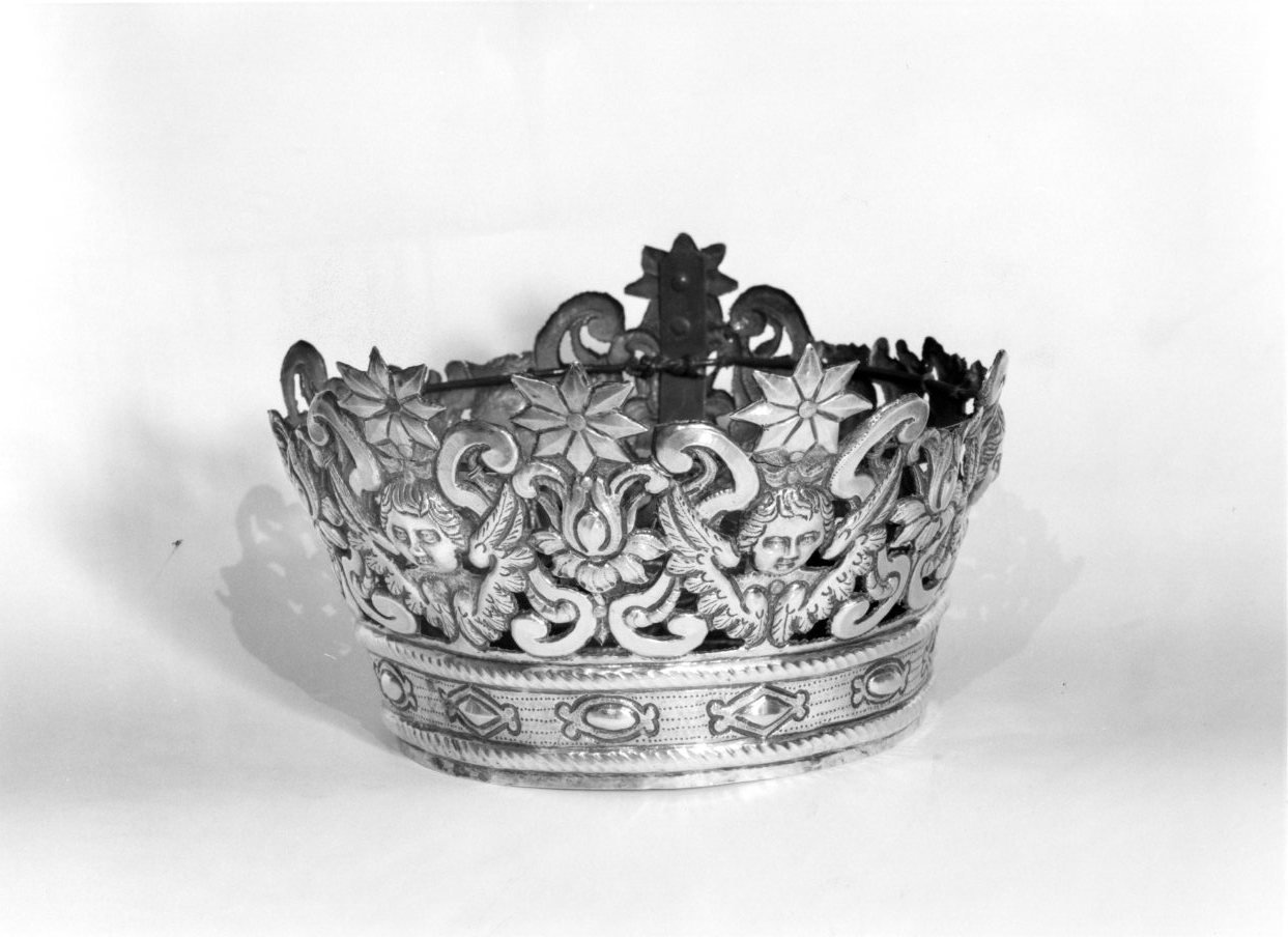 corona da statua - bottega Italia meridionale (sec. XIX)