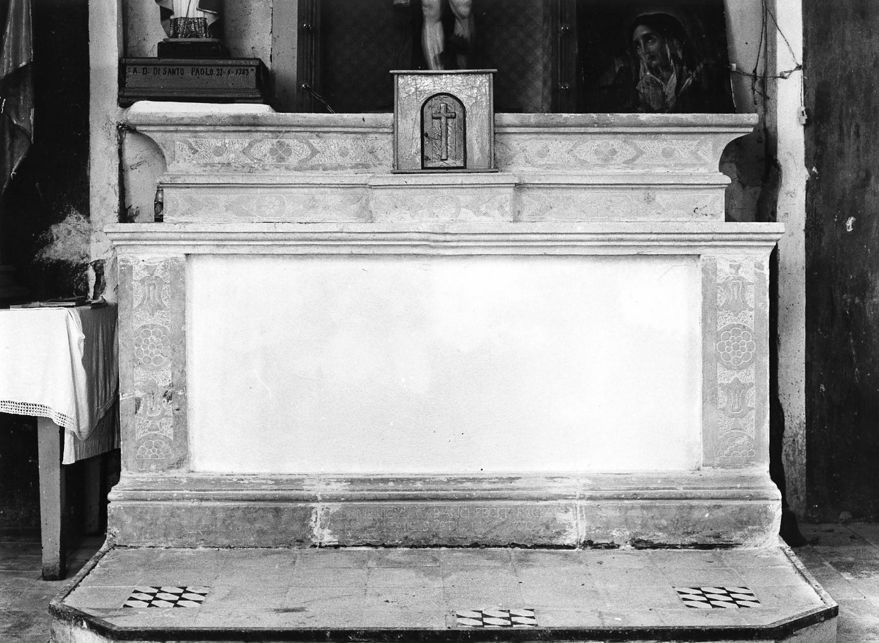 altare - bottega molisana (sec. XVIII)
