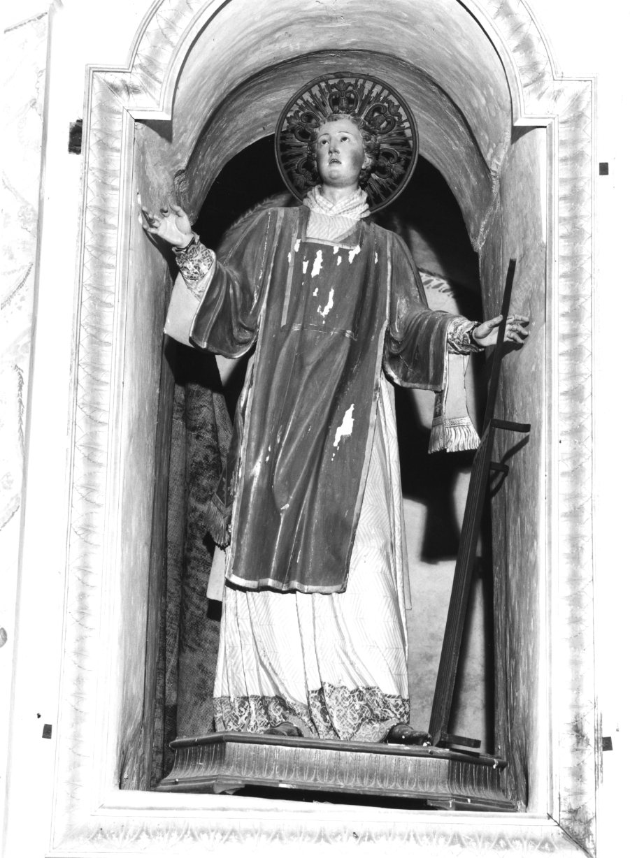San Lorenzo Martire (statua) - bottega molisana (sec. XVIII)