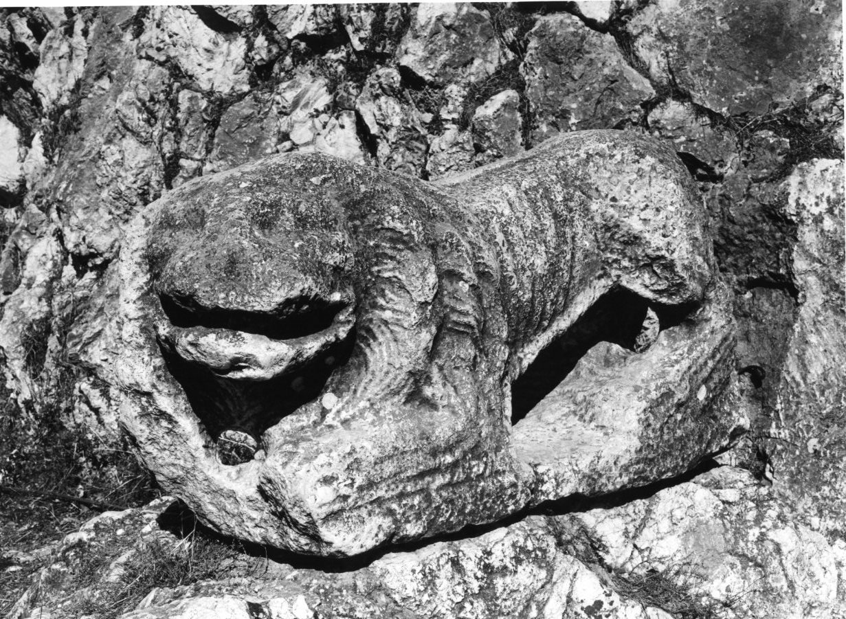 leone (scultura) - bottega molisana (secc. XI/ XIV)