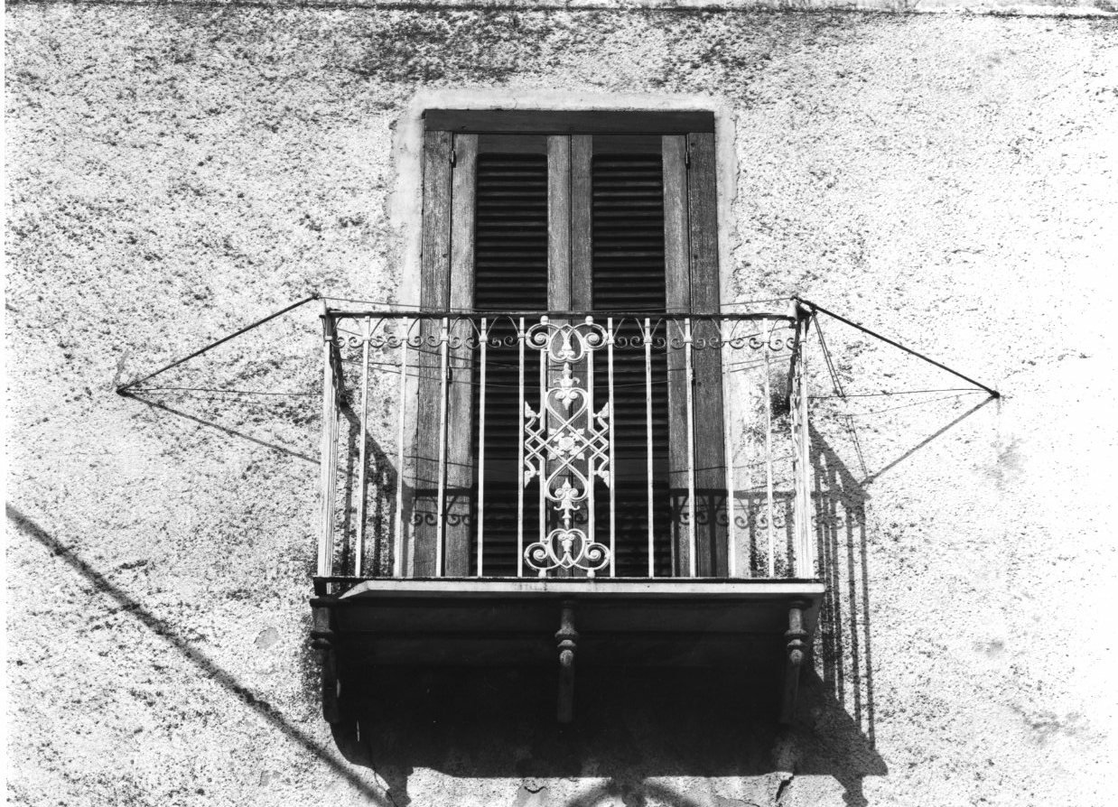 ringhiera di balcone - bottega molisana (secc. XIX/ XX)