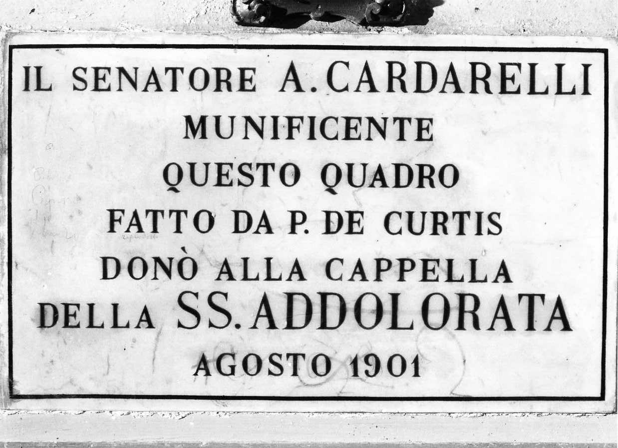 lapide - bottega molisana (sec. XX)