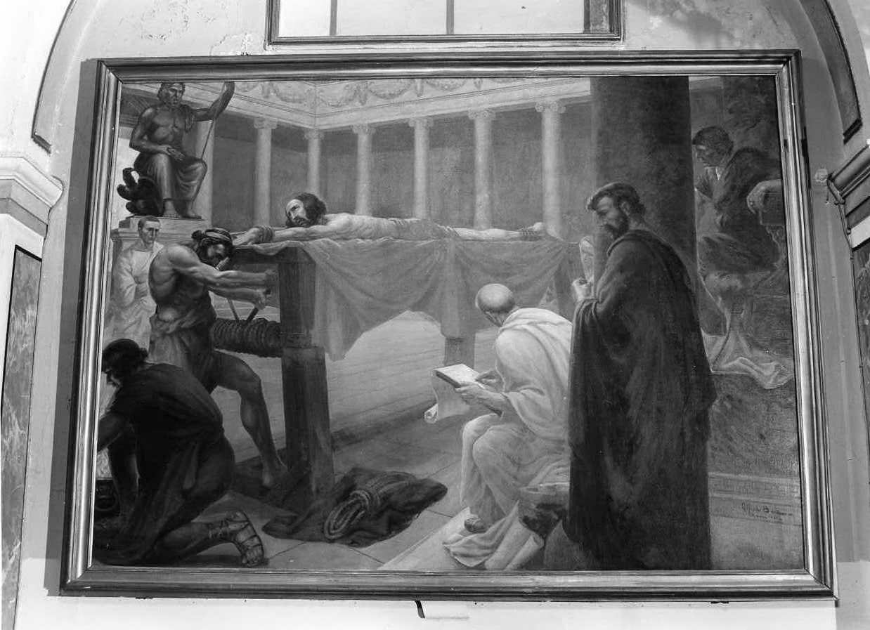 Martirio di San Felice (dipinto) di Bea Alfredo (sec. XX)