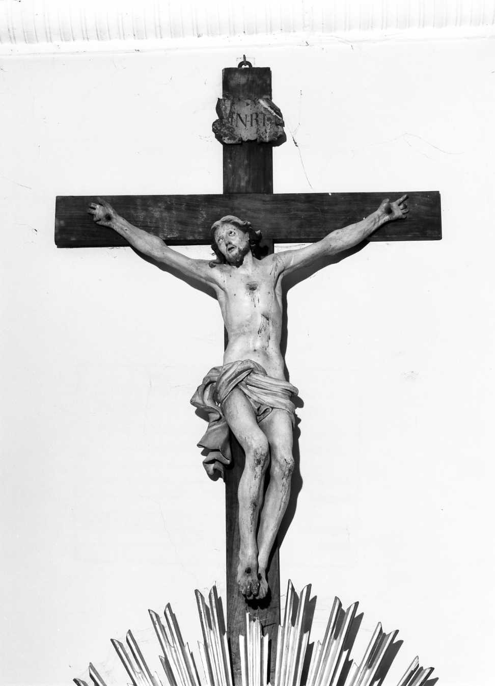 crocifisso - bottega molisana (secc. XVIII/ XIX)