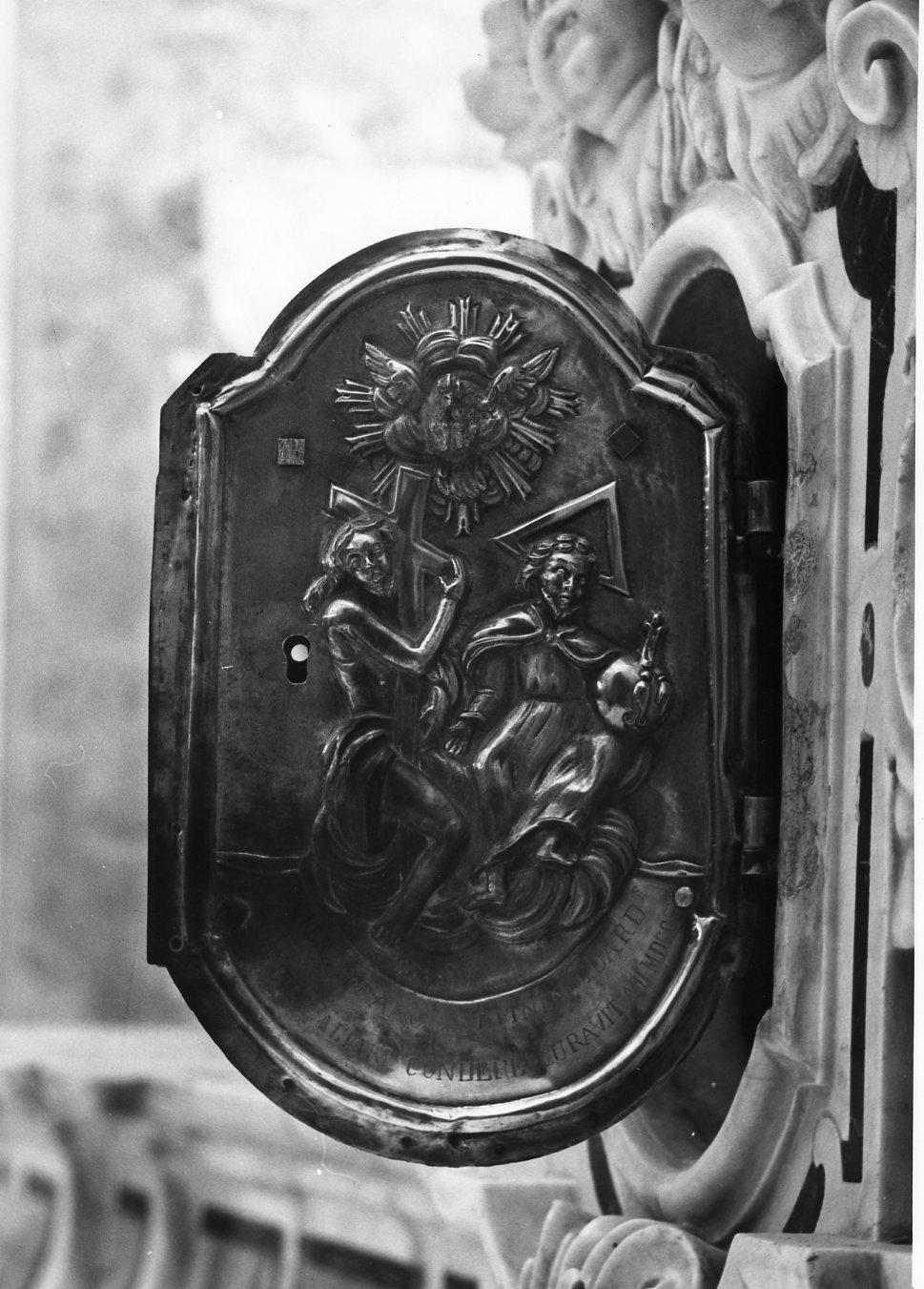 sportello di tabernacolo - bottega Italia meridionale (sec. XIX)