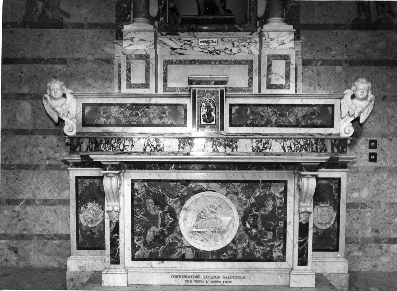 altare - bottega Italia meridionale (seconda metà sec. XIX)