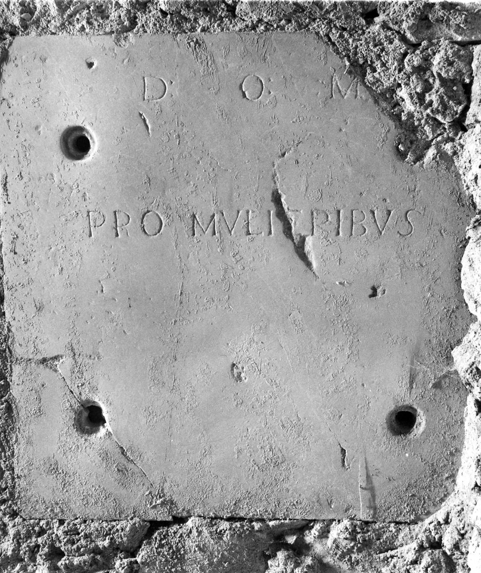 lastra - bottega Italia meridionale (sec. XVIII)