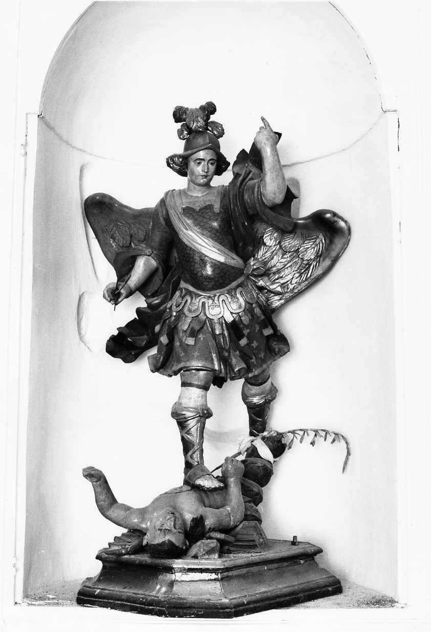 San Michele Arcangelo (statua) - bottega molisana (sec. XVIII)