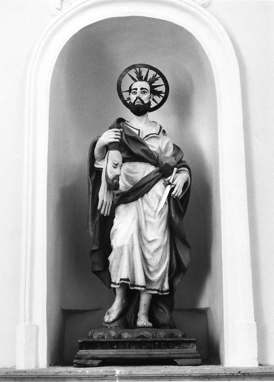 San Bartolomeo Apostolo (statua) - bottega molisana (sec. XIX)