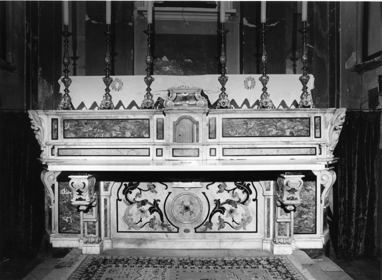 altare - bottega napoletana (sec. XVIII)