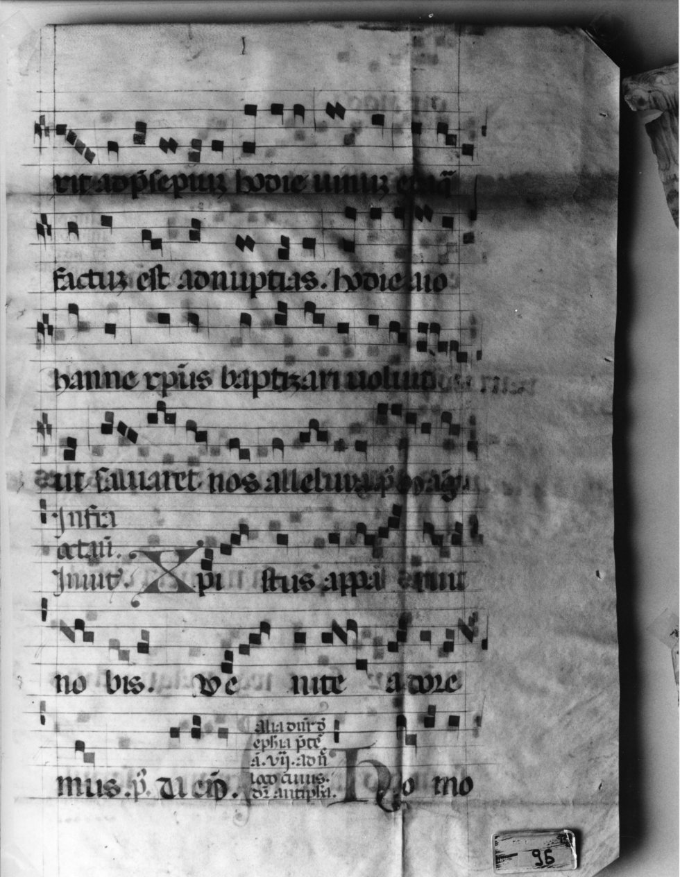 antifonario - bottega Italia meridionale (sec. XIII)