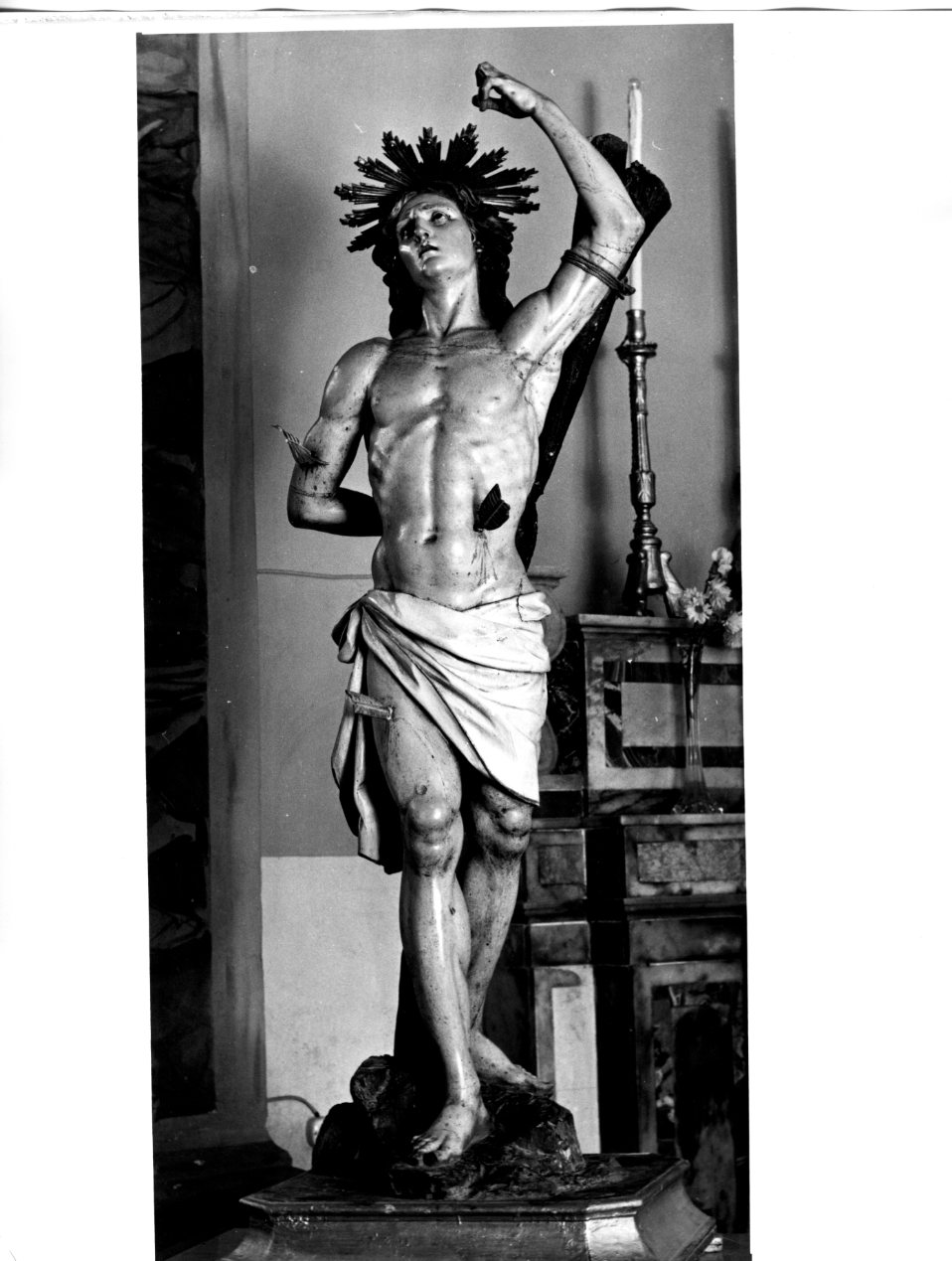 San Sebastiano (statua) - bottega napoletana (sec. XVIII)