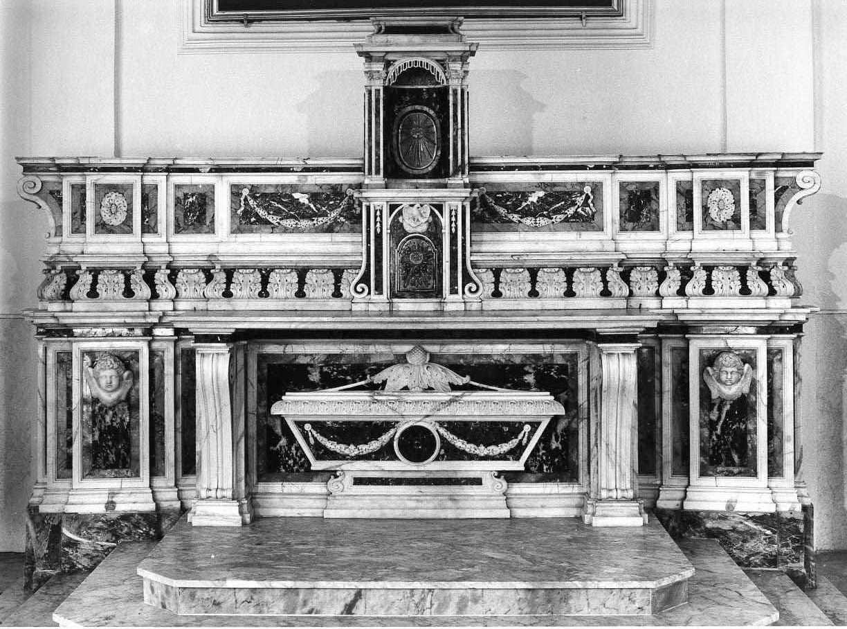 altare maggiore - produzione napoletana (sec. XIX)