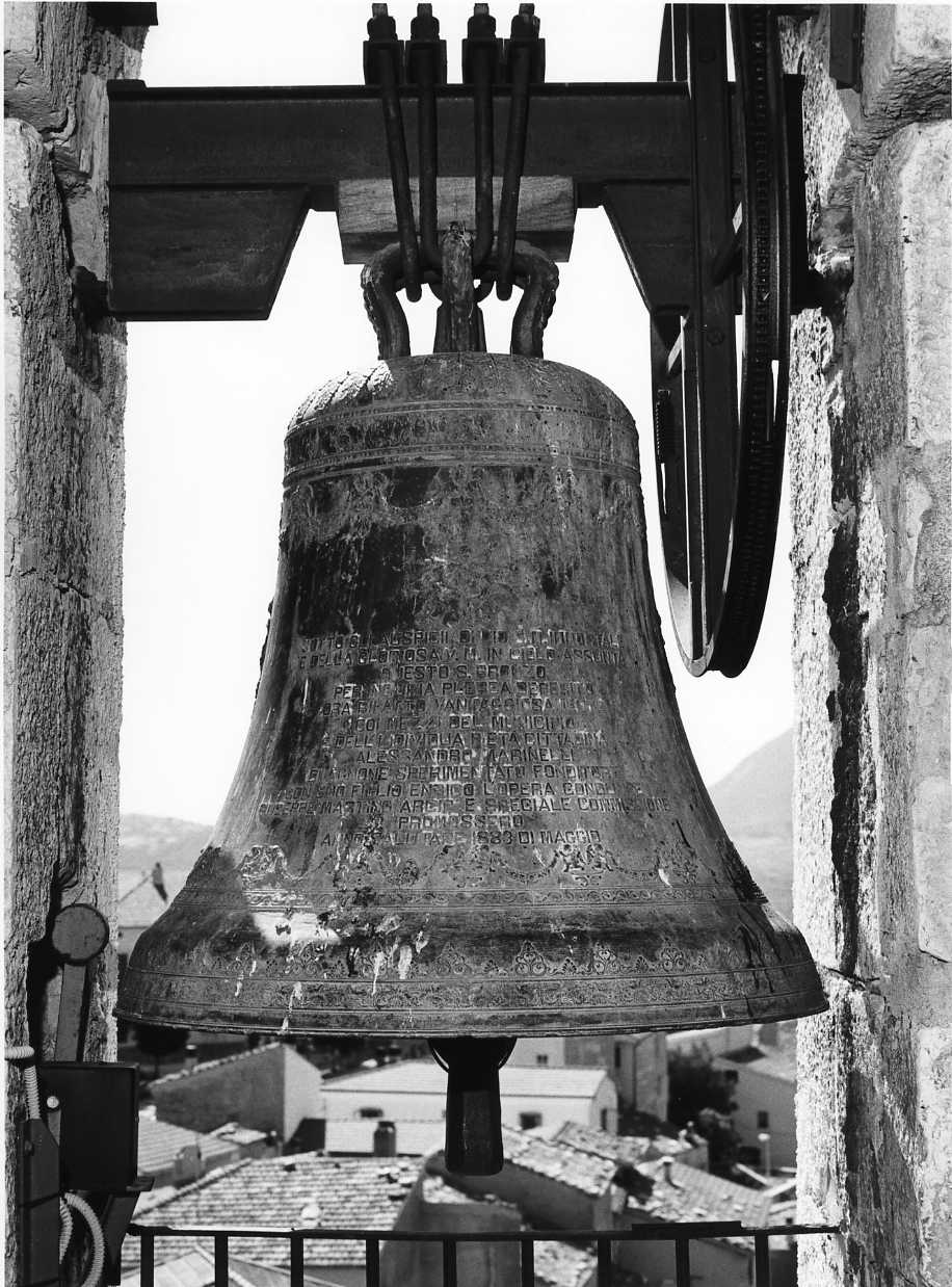 campana di Marinelli Alessandro (attribuito), Marinelli Enrico (attribuito) (sec. XIX)