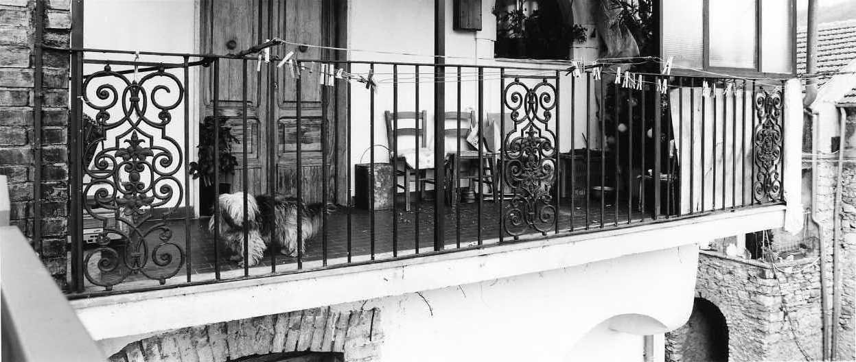 ringhiera di balcone - bottega molisana (metà sec. XIX)