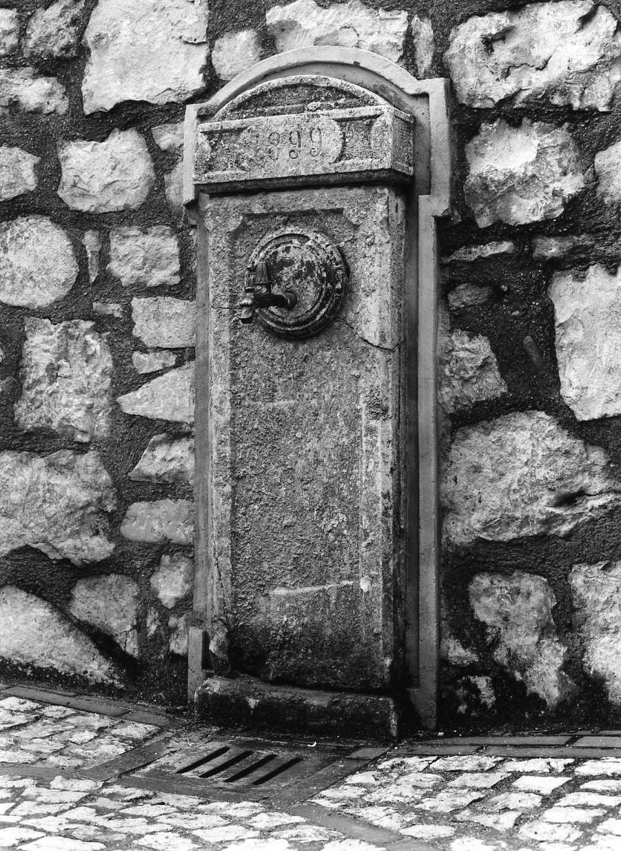 fontana, serie - bottega molisana (sec. XIX)