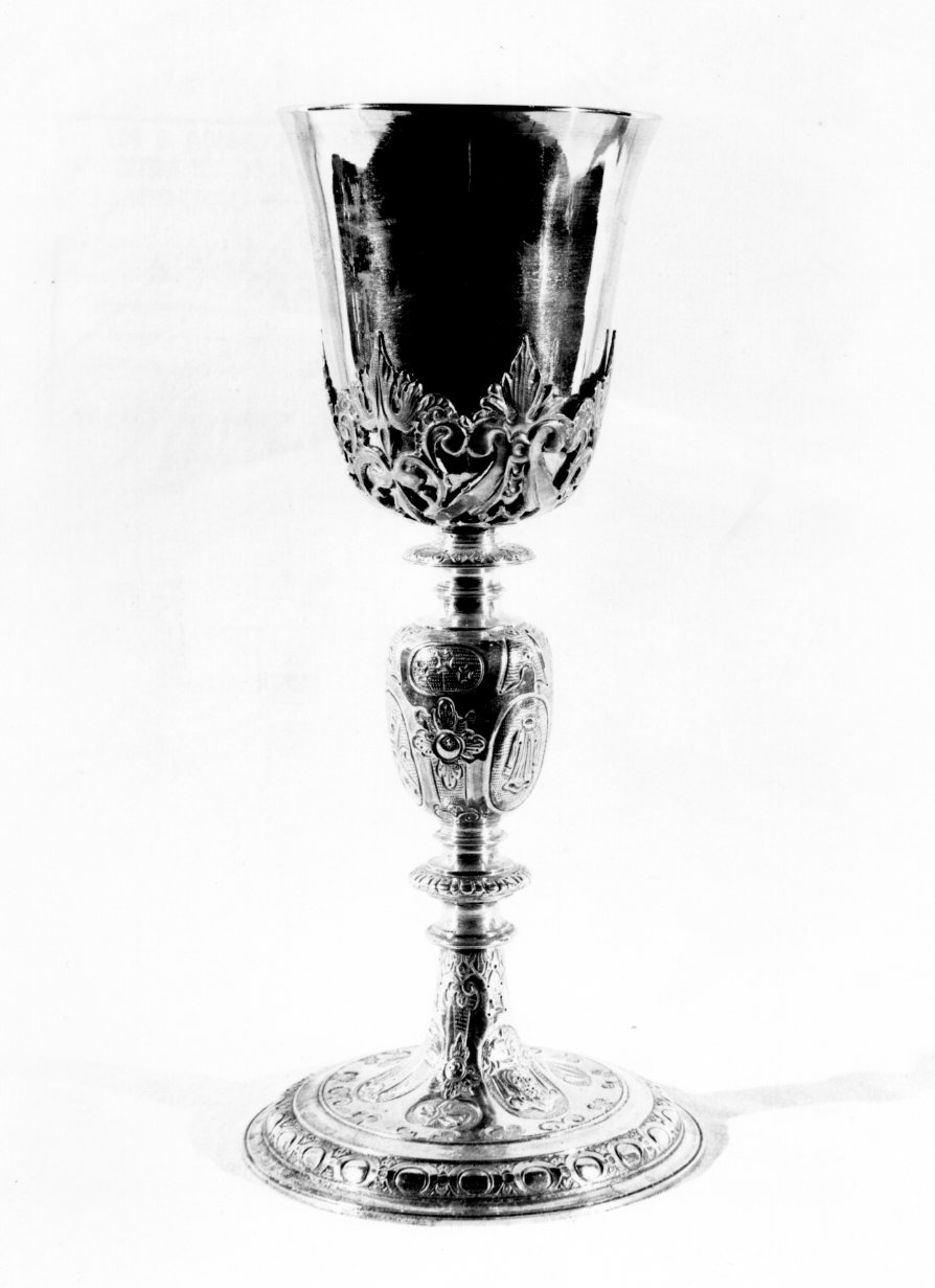 calice - bottega napoletana (fine sec. XVIII)