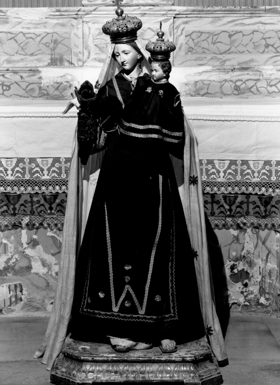 Madonna del Carmelo (manichino) - bottega napoletana (prima metà sec. XIX)