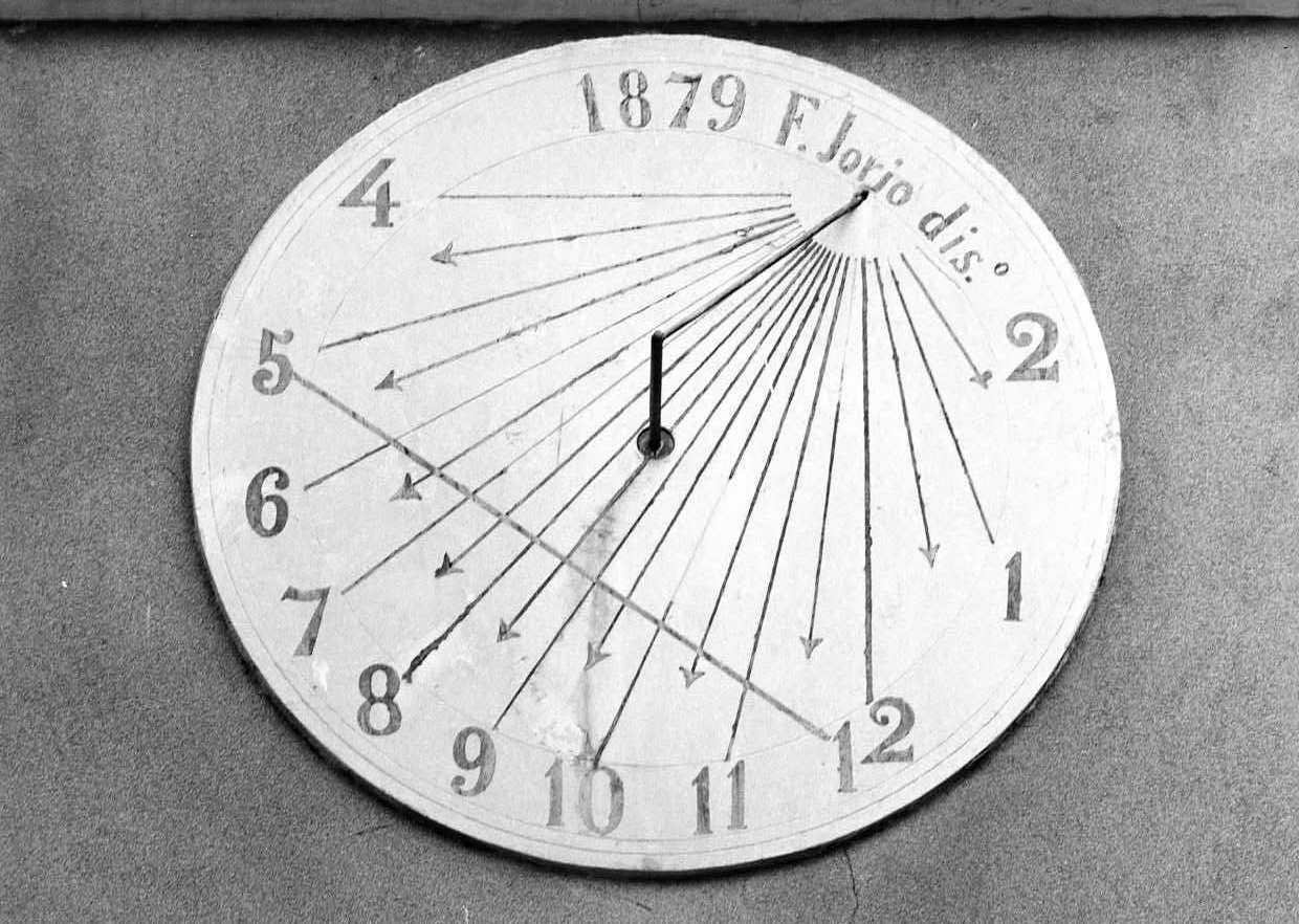 meridiana, opera isolata di Jorio F (sec. XIX)