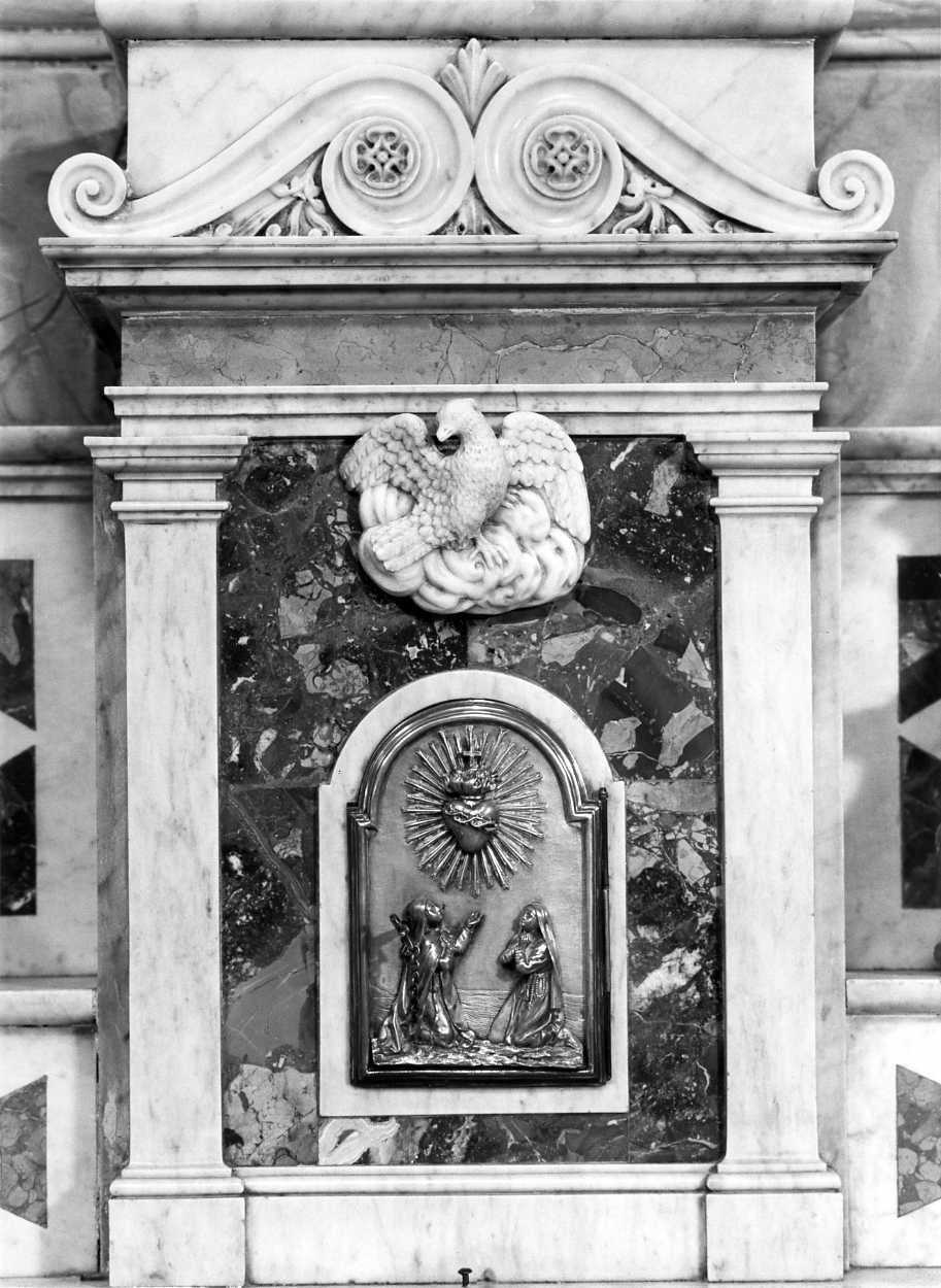 tabernacolo, insieme - bottega molisana (sec. XIX)