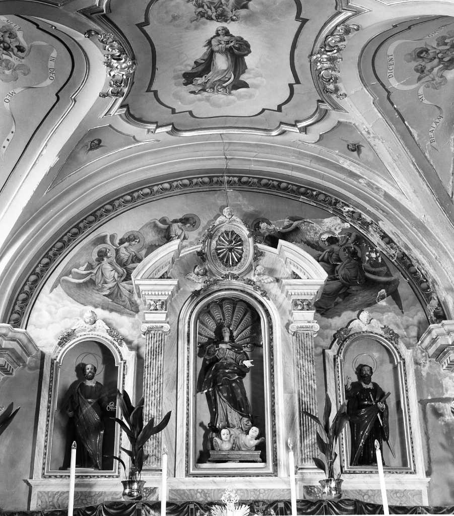 decorazione plastica, opera isolata - bottega molisana (terzo quarto sec. XIX)