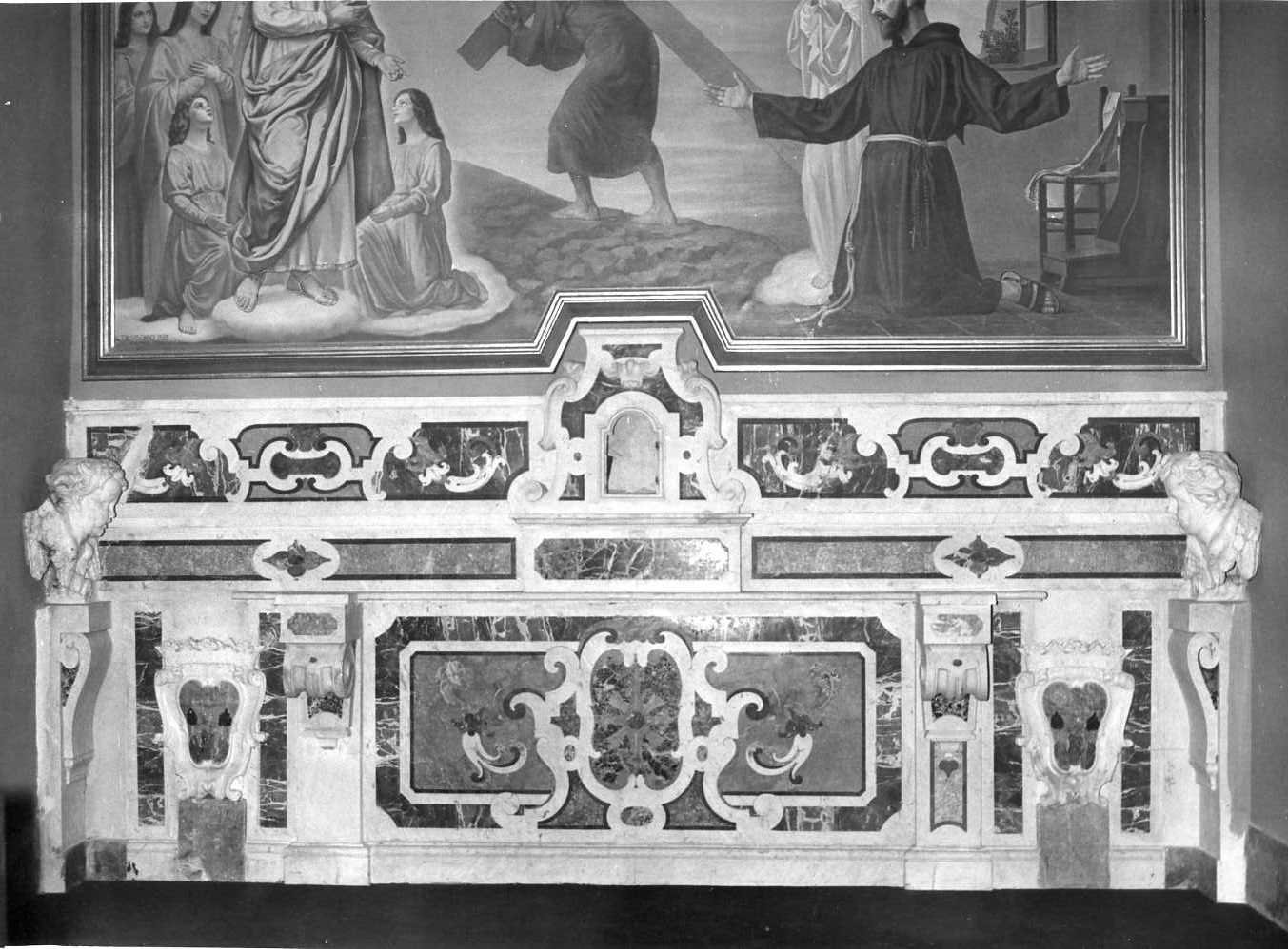 altare - bottega napoletana (sec. XVIII)