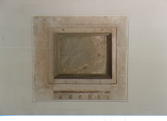 decorazione plastico-pittorica - bottega beneventana (metà sec. XII)