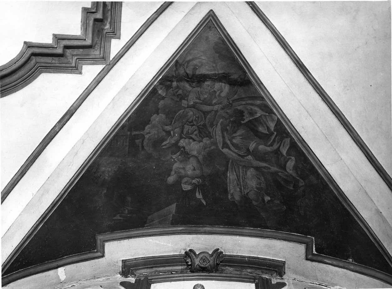 Il sacrificio di Isacco (dipinto, elemento d'insieme) - ambito molisano (sec. XVIII)